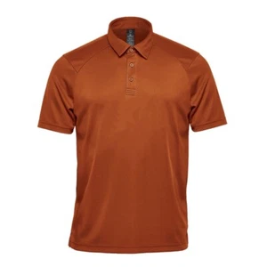 NEU Large Polo Golf Shirt - Orange / Rost - StormTech Milano PMT-1 - Bild 1 von 6