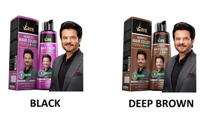 Champú VCare color de cabello (180 ml) para UNISEX coloración rápida sin efectos secundarios Foto 1 de 4