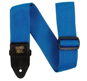 Correa de guitarra/correa de bajo Ernie Ball azul perla 2"" de ancho con extremos de cuero 5352 - Imagen 1 de 8