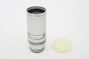 Tamron TV 75mm f1.9 lens C-Mount Cine -GREAT Background Bokeh+Sharp+Samples+RARE - Picture 1 of 23