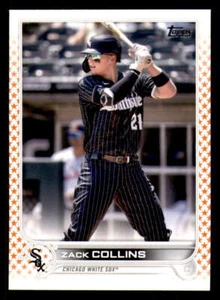 2022 Topps Orange Star 99 Made 351 Zack Collins - Chicago White Sox - Picture 1 of 4
