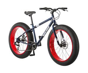 Mongoose Dolomite Fat Tire Mountain Bike, For Men and Women, 26 Inch Wheels, ...