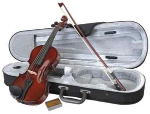 1/8 Geige Violinenset Set Violine Geigenset Kindergeige Schülergeige + Koffer - Bild 1 von 6