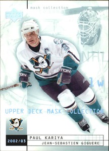 A9024- 2002-03 UD Mask Collection Hk Cards 1-180 -You Pick- 10+ FREE US SHIP