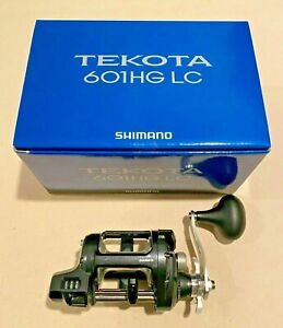 Shimano Tekota 601HGLCA Line Counter LH Conventional Saltwater Fishing Reels New
