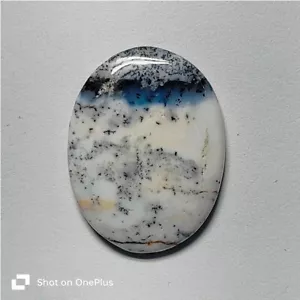 Piedra preciosa suelta cabujón ágata dendrita natural para joyería 50 quilates ME-10231 - Imagen 1 de 4