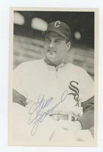 Autographed Rowe Postcard of White Sox Gus Zernial - Picture 1 of 1