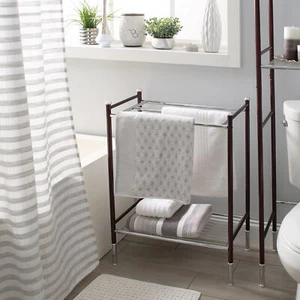 Neu Home Duplex Line Freestanding Towel Rack - Picture 1 of 2