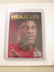 SCOOT HENDERSON 2023-24 NBA HOOPS ROOKIE SPECIAL HOLO RC # 4 🏀 - Picture 1 of 2