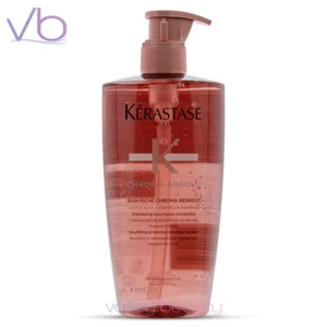 KERASTASE Chroma Absolu Bain Riche Respect Shampoo for Thick Color Treated Hair - Picture 1 of 1