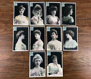 10x CPA REUTLINGER Postcards Datées 1903 ARTISTES THEATRE OPERA Sorel J. Hading - Picture 1 of 7
