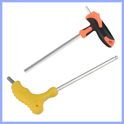 Allen Key T-Handle Ball End / Hex End Drivers 2-12mm Metric Hexagon Keys Wrench - Image 1 of 4