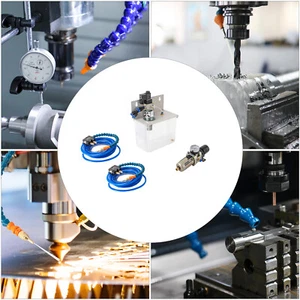 Lubrication Spray System Spray Cooler Coolant Pump Micro Mist Machine Tool Gift - Picture 1 of 17