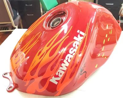 OEM Kawasaki Ninja ZX-6R 2000 (ZX600-J1) Gas TANK COMP FUEL F.RED 51081-5279-B1 - Image 1 of 4