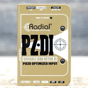 Radial Engineering PZ-DI Orchestral Instrument DI Piezo Optimized Active DI - Picture 1 of 12