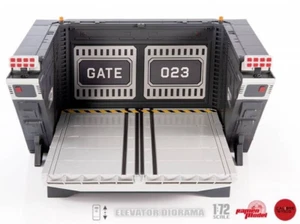Diorama elevator for 1/72 aircrafts, battery working elevation, lights, sound - Picture 1 of 16