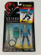 Batman "Mr Freeze w/ Firing Ice Blaster" - Kenner - 1993  mosc  japanese sticker