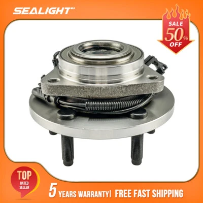 Cubo de rolamento de roda dianteira para 2005 2006 2007 2008 - 2011 Dodge Ram Dakota com ABS - Imagem 1 de 4