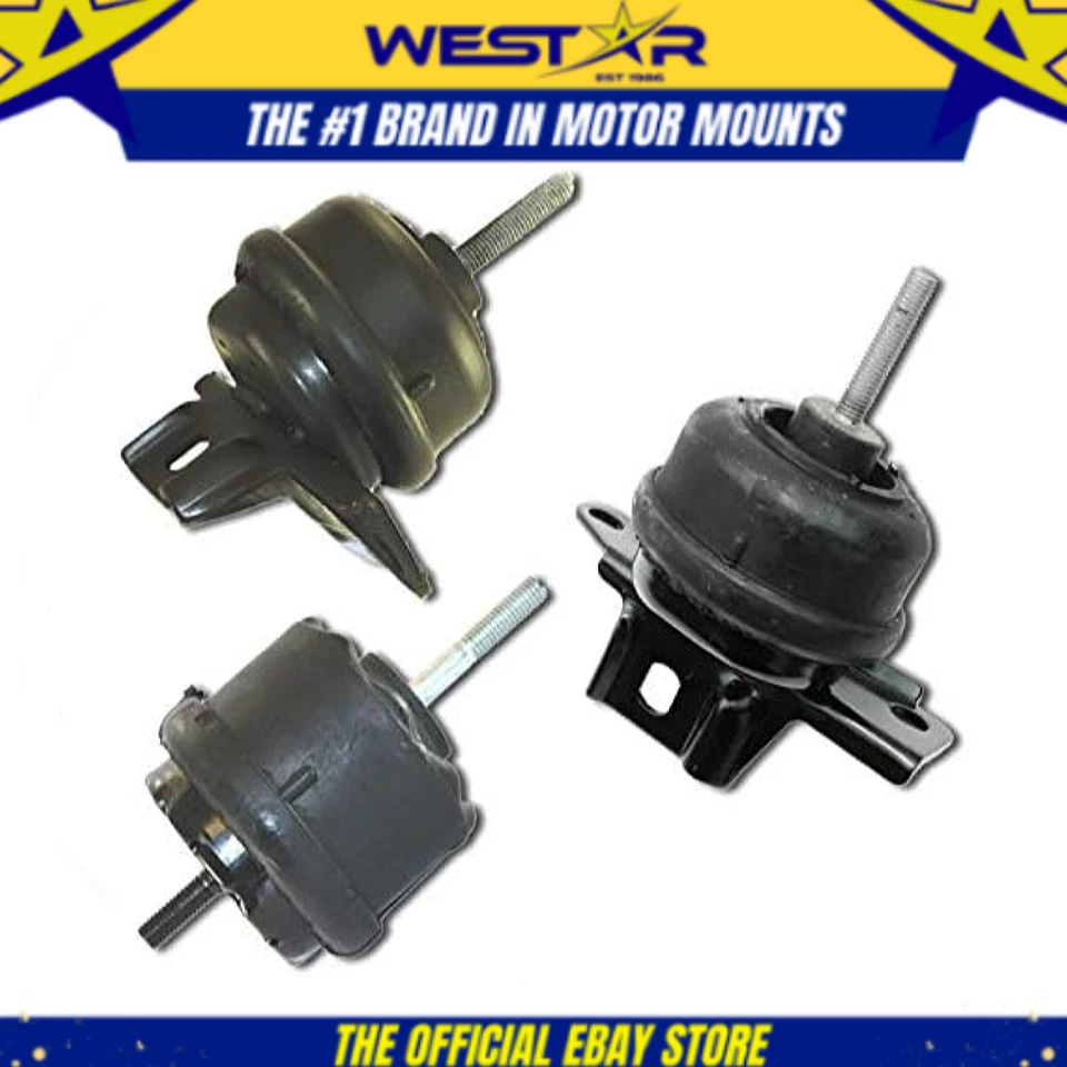 Fits 2000-2005 Buick LeSabre/Pontiac Bonneville 3.8L Motor & Trans Mount 3pc - Изображение 1 из 3