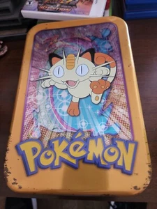 Pokemon Meowth Tin Topps TV Animation Edition 1999-2000 FREE Same Day Shipping - Picture 1 of 7