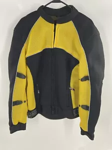 XElement Motorcycle Jacket Padded Mesh Moto Racing Mens Small - Picture 1 of 3