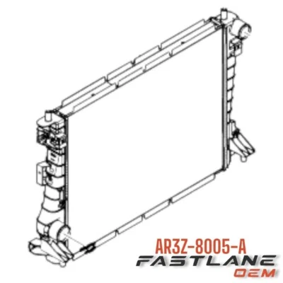 Radiador Ford Mustang 2007-2014 nuevo fabricante de equipos originales Ar3Z-8005-A Foto 1 de 4