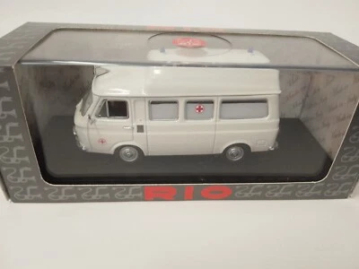 Rio Fiat 238 Ambulance Toit Haut 1970 1/43 RIO4521 - Photo 1/3
