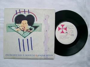 SIMPLE MINDS - Promised You a Miracle 7" - VS 488 - 1981 UK - Picture 1 of 2