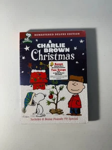 A Charlie Brown Christmas (Remastered Deluxe DVD) New & Sealed with Slipcover - Picture 1 of 3