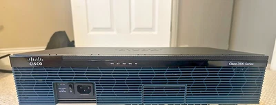 Cisco 2911/K9 Integrated Services Router - ipbasek9 – 512MB RAM–256MB Flash - Image 1 of 4
