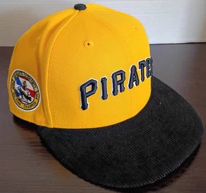 EOBERTO CLEMENTE PITTSBURG PIRATAS HENO DE ORO DE MAJESTIC NEWERA 59FIFITY TALLA 7 - Imagen 1 de 11