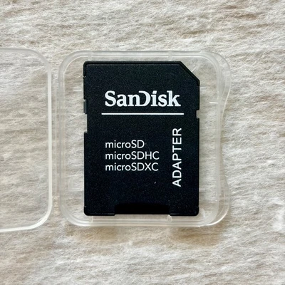 SanDisk Adapter Micro SD Karte SD SDXC SDHC TF 10/4 Speicherkarte Adapter - Bild 1 von 3