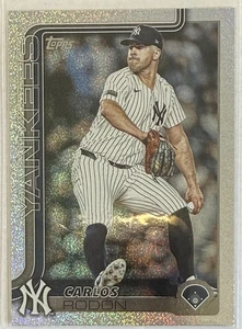 2025 Topps Serie 2 Carlos Rodon - #415 Foglio di sabbia glitter - Foto 1 di 2
