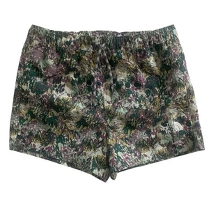 The North Face NEW Amphibious Class V 3" Shorts QuickDry Girls Med 10/12 Floral - Picture 1 of 7
