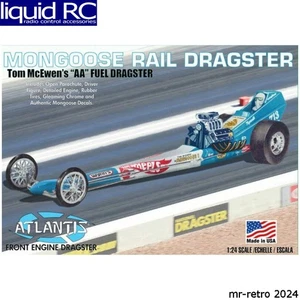 Atlantis Models M5695 1/24 Tom Mongoose Mcewen Front Engine Dragster Plastic - Picture 1 of 1