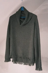 Rundholz Women's Khaki Green Wool & Alpaca Oversized Jumper Sweater Size M - Picture 1 of 10