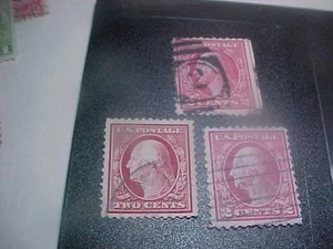 ANTIKER PAPIERSTEMPEL GEORGE WASHINGTON 2 CENT GESTEMPELT - Bild 1 von 1