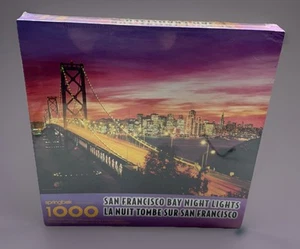 Springbok San Francisco Bay Night Lights 1000 Pcs Puzzle Sealed PZL6202 24"x30" - Picture 1 of 2