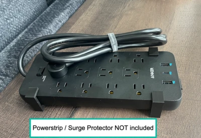 Mount for Anker 351 Power Strip - Surge Protector With 12 Outlets - Mount Only