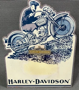 Portapapeles de pie Harley Davidson motocicletas escalada letrero de exhibición 2003 - Imagen 1 de 4