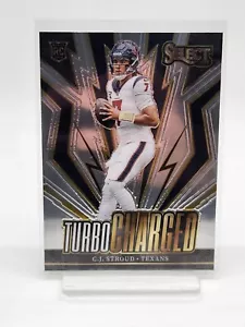 Panini Select Football CJ Stroud RC Turbocharged Insert 2023 Texans TUR-CST - Picture 1 of 2