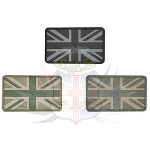 Nuevo parche moral bandera de goma Union Jack para UBACS & Bergen MONO-VCAM-VERDE - Imagen 1 de 7