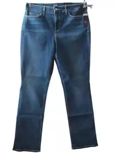 NYDJ Women's Jeans Marilyn Straight Leg Size 14 Tall NWT Wonderland - Picture 1 of 6