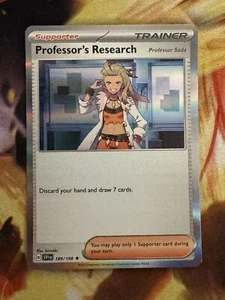 Pokémon TCG Professor's Research 189/198 Sv01: Scarlet & Violet Base Set Holo - Picture 1 of 1