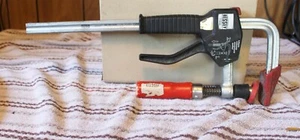 Morsetto barra frizione Bessey 1000 LB forza di serraggio - Foto 1 di 3