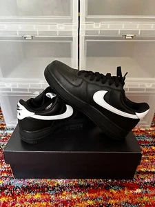 Nike Air Force 1 Low Retro QS - NEU Schwarz / Weiß - Black / White EU39 US 6.5 - Bild 1 von 6