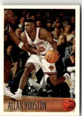 1995-96 TOPPS ALLAN HOUSTON NEW YORK KNICKS #195 - Image 1 of 2