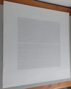 François Morellet / Serigrafia / 70 x 70 cm.  / Ottimo - Picture 1 of 6