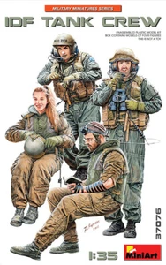 MiniArt 1/35 37076 Israel Defense Forces IDF Tank Crew (4 Figures) - Picture 1 of 1