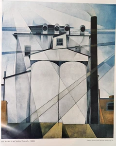My Egypt Charles Demuth Art Vintage Magazine Print Image 10X12 - Picture 1 of 7